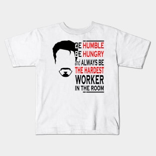 Hardest Worker In The Room Kids T-Shirt